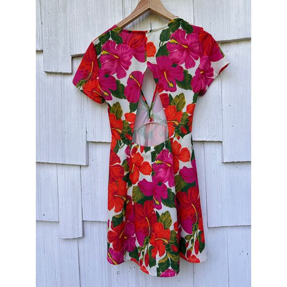 Show Me Your Mumu Ibiza Mini Tropical Dress in Bahama Mama Small - Picture 8 of 8